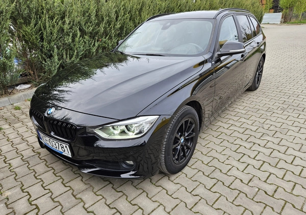 BMW Seria 3 cena 44900 przebieg: 174230, rok produkcji 2013 z Korsze małe 704